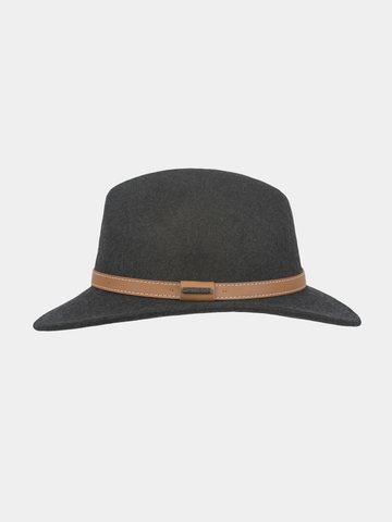 Elbasam - Bonnet de laine - Antraciet