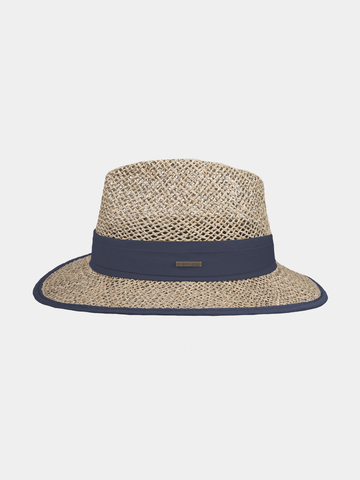 Floyd - Zeegras hoed - Marine blauw