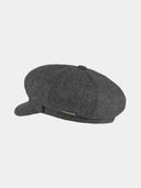 Vanessa - Casquette plate en laine - Anthracite