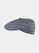 Alain - Linnen pet - Marine blauw