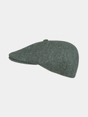 Cassius - Wollen flatcap - Groen