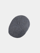 Cassius - Casquette plate en laine - Bleu