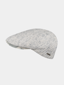 Delfin - Linnen flat cap - Blauw