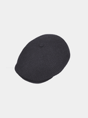Dinte - Wollen flatcap - Marine blauw