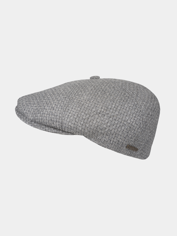 Dinte - Wollen flatcap - Grijs