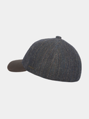 Edze - Baseballmütze aus Wolle - Marineblau
