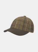 Ezer - Harris Tweed baseball cap - Bruin