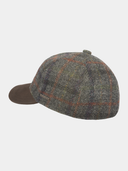 Ezer - Gorra de béisbol Harris Tweed - Antraciet