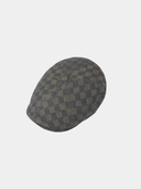 Evron - Wollen flat cap - Marine blauw