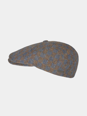 Evron - Wool flat cap - Brown