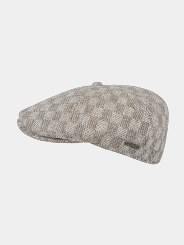 Evron - Wool flat cap - Beige