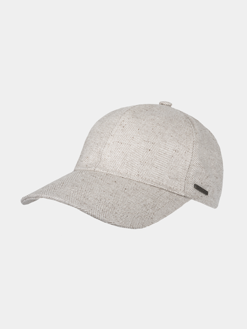 Fred - Zijde baseball cap - Naturel