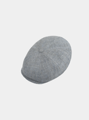 Fabrizio - Linnen flatcap - Blauw