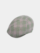 Firas - Linnen flatcap - Groen