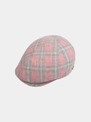 Firas - Linnen flatcap - Rood