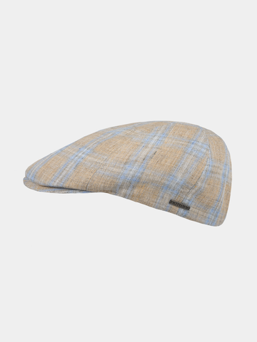 Firas - Linnen flatcap - Gouden Acacia