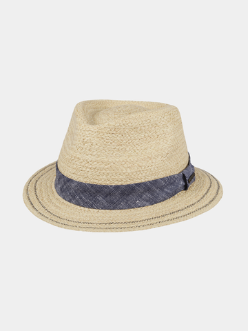 Barbeau - Duurzame stro hoed - Naturel