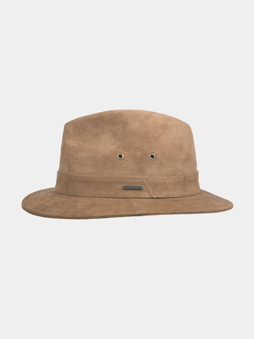 Eldoret - Chapeau en daim - Beige