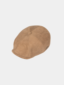 Eyad - Suède flatcap - Beige