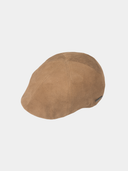 Erkan - Chapeau plat en daim - Beige