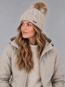 Sade No Wind - Muts met winddichte hoofdband - Beige