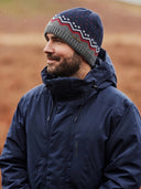 Badoe No Wind - Muts met winddichte hoofdband - Marine blauw