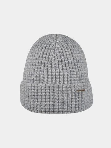 Cristof - Beanie with windproof headband - Grey