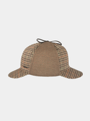 Sherlock - Baseballmütze mit doppeltem Überschlag - Beige