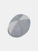 Easton - Casquette plate en coton - Marine blauw