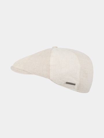 Easton - Casquette plate en coton - Beige