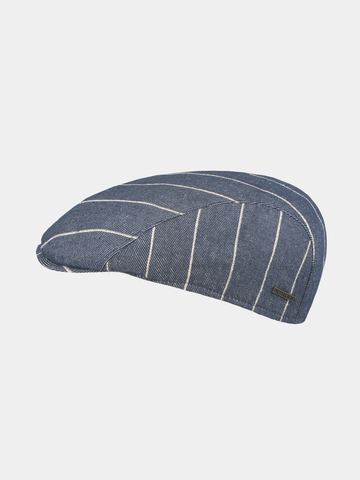 Ensa - Cotton flat cap - Navy