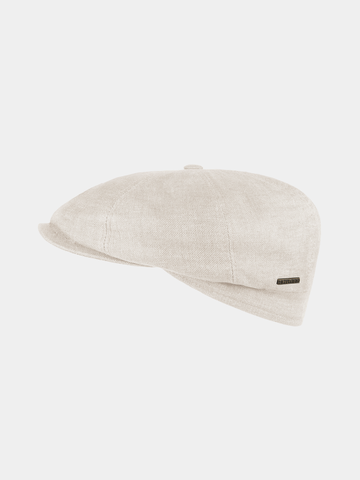 Cullum - Gorra plana de lino - Natural