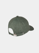 Casquette de baseball en lin - Vert