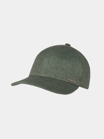 Cam - Linnen baseball cap - Groen