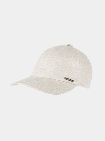 Cam - Linnen baseball cap - Naturel