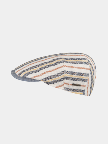 Camil - Cotton flat cap - Navy