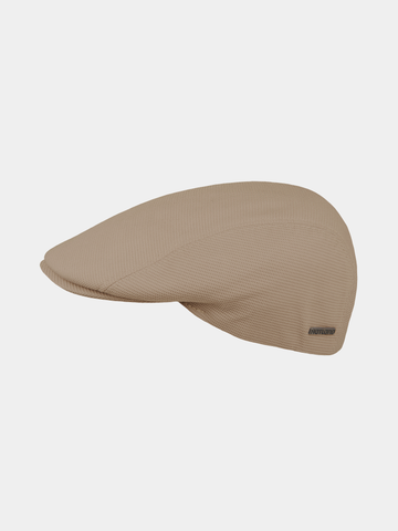 Club - Effen flat cap - Beige