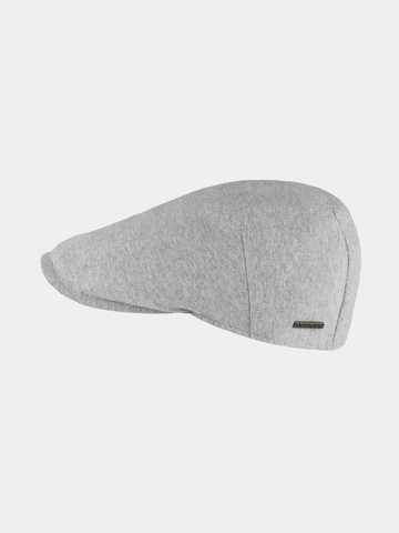 Davis Piqué - Cotton flat cap - Grey