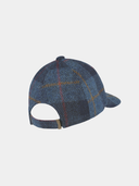 Devonte - Gorra de béisbol Harris Tweed - Blauw