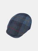 Diomar - Gorra plana Harris Tweed - Blauw