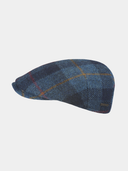 Diomar - Gorra plana Harris Tweed - Blauw