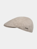 Enric - Linnen flat cap - Beige