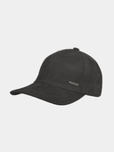 Eskil - Leather baseball cap - Black