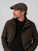 Erkan - Suède flatcap - Bruin