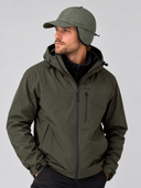 Branco - Softshell baseball cap met oorflap - Groen