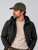 Onan - Verweerd katoenen baseballcap - Olijf groen